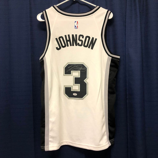 Keldon Johnson signed jersey PSA/DNA San Antonio Spurs Autographed