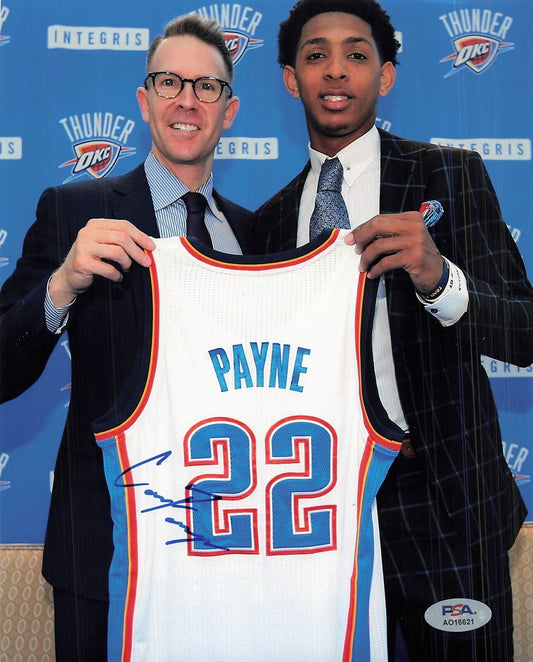 CAMERON PAYNE signed 8x10 photo PSA/DNA Oklahoma City Thunder Autographed