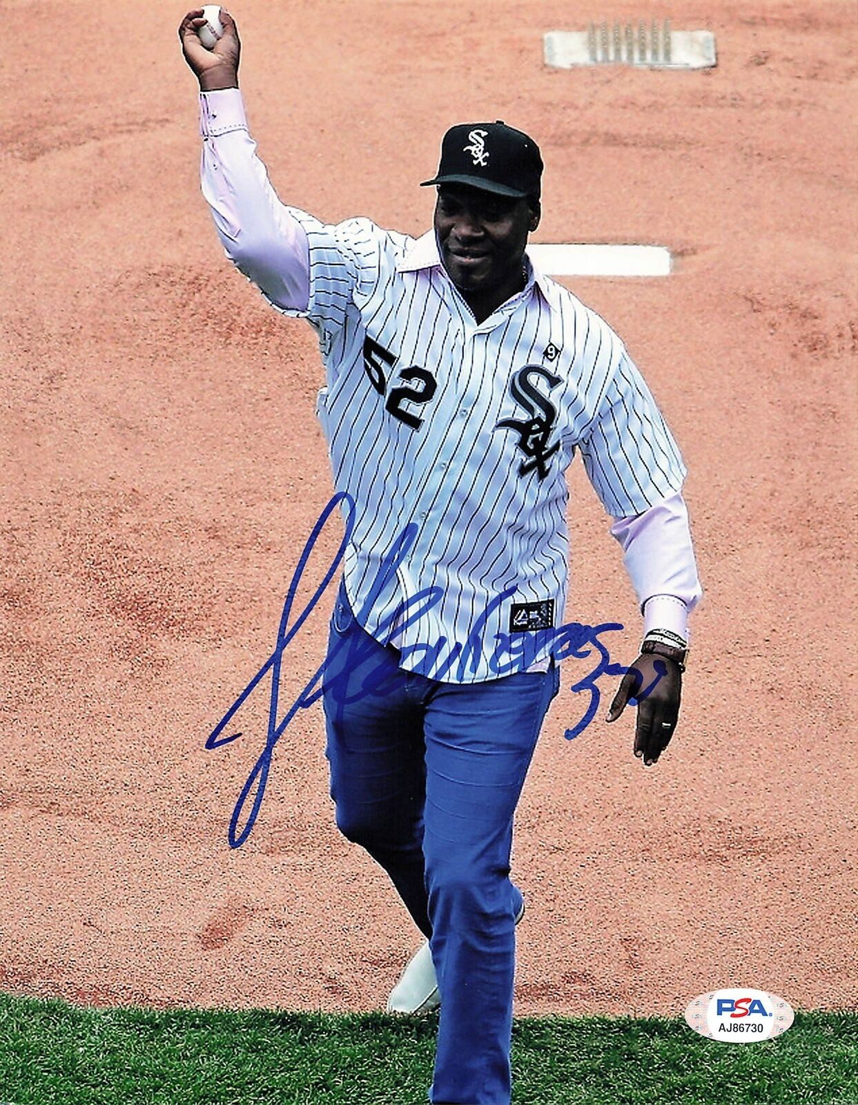 Jose Contreras signed 8x10 photo Chicago White Sox PSA/DNA Autographed