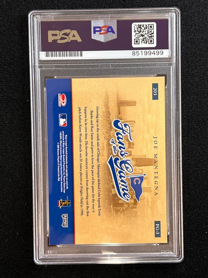 2004 Panini Throwback Threads #203 Joe Mantegna Signed Card PSA Slabbed AUTO Cub
