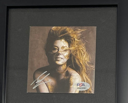 Shania Twain signed Queen of MC CD Framed PSA/DNA Autographed