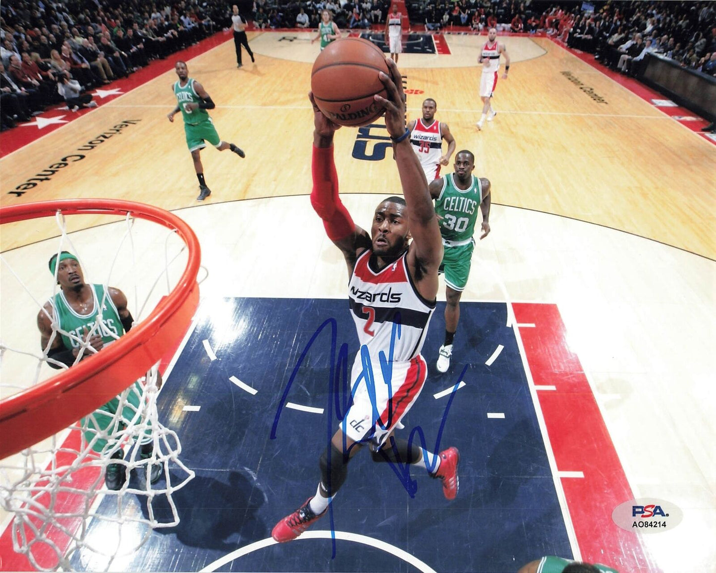 John Wall signed 8x10 photo PSA/DNA Washington Wizards Autographed