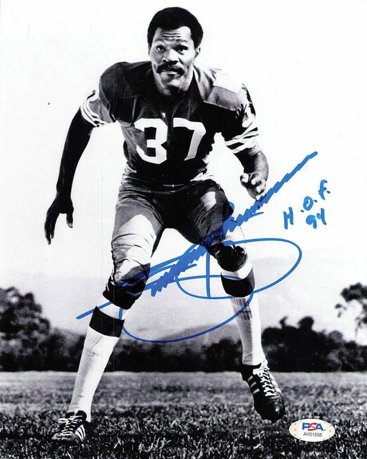 Jimmy Johnson signed 8x10 photo PSA/DNA San Francisco 49ers Autographed