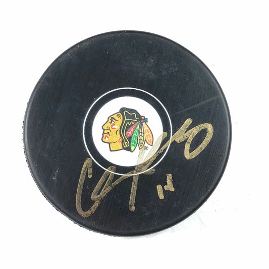 CHRIS KUNITZ signed Hockey Puck PSA/DNA Chicago Blackhawks Autographed