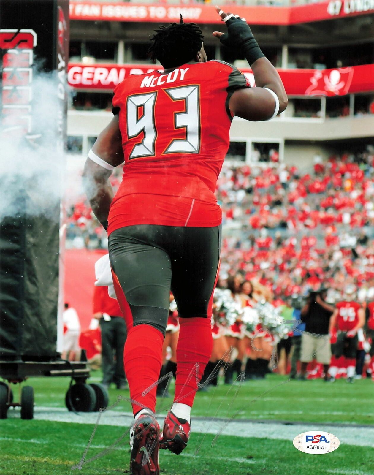 Gerald McCoy signed 8x10 photo PSA/DNA Tampa Bay Buccaneers Autographed