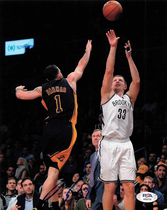 Mirza Teletovic signed 8x10 photo PSA/DNA Brooklyn Nets Autographed