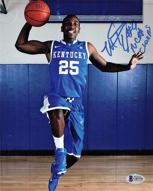 Marquis Teague signed 8x10 photo BAS Beckett Memphis Grizzlies Autographed