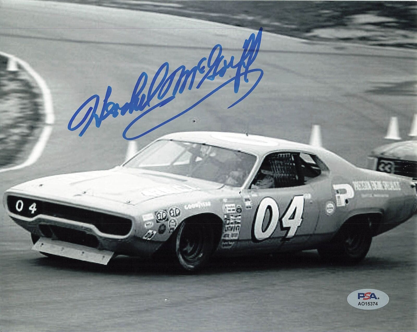 Hershel Mcgriff signed 8x10 photo PSA/DNA Autographed Driver