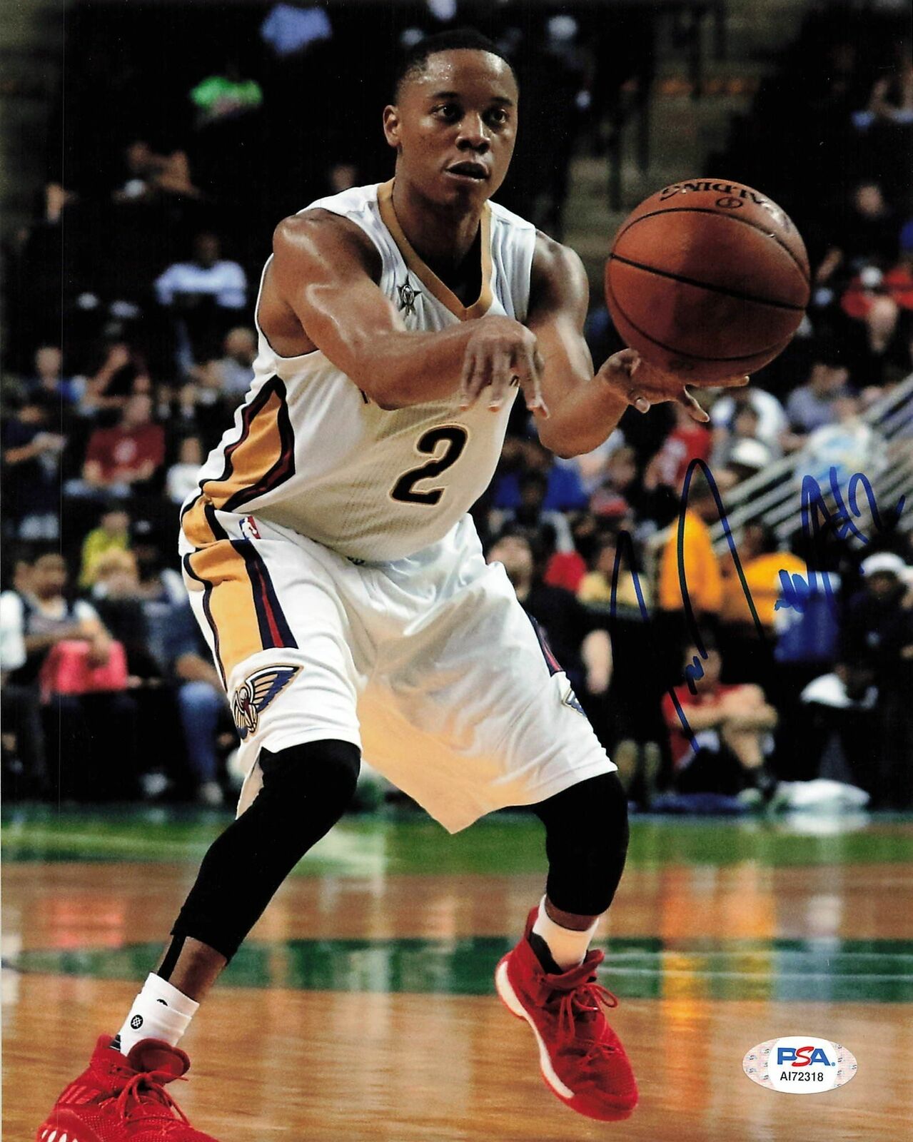 Tim Frazier signed 8x10 photo PSA/DNA New Orleans Pelicans Autographed