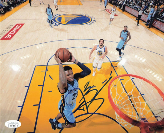 Ben McLemore signed 8x10 photo JSA Memphis Grizzlies Autographed