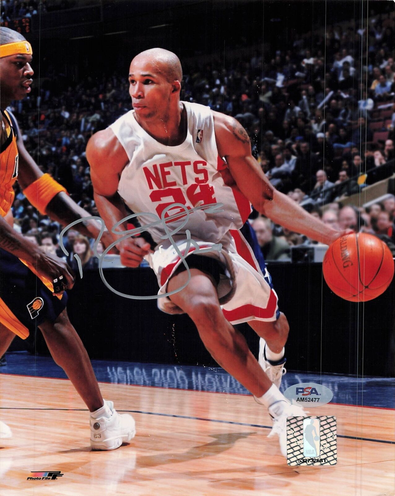 Richard Jefferson signed 8x10 photo PSA/DNA New Jersey Nets Autographed