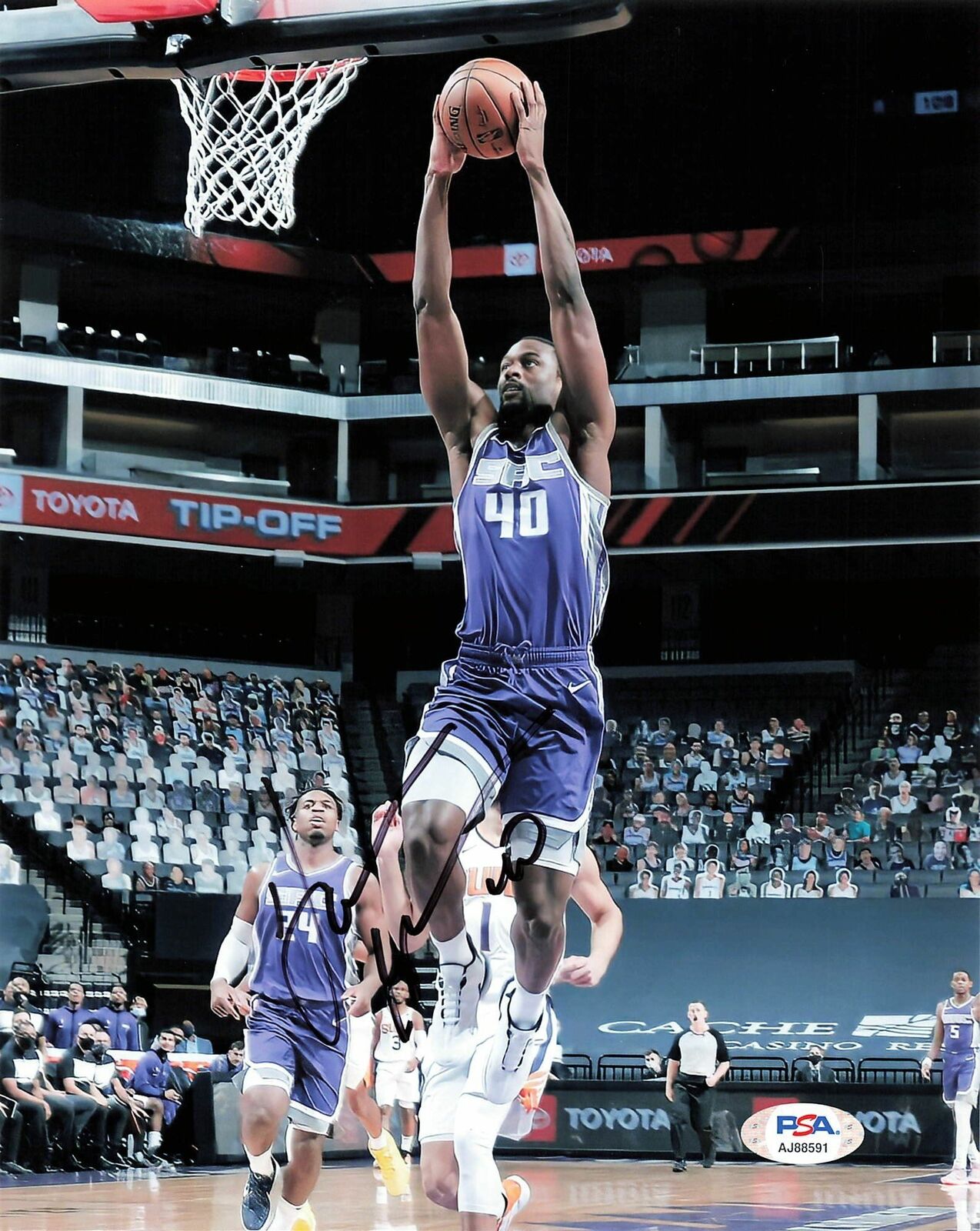 Harrison Barnes Signed 8x10 photo PSA/DNA Sacramento Kings Autographed