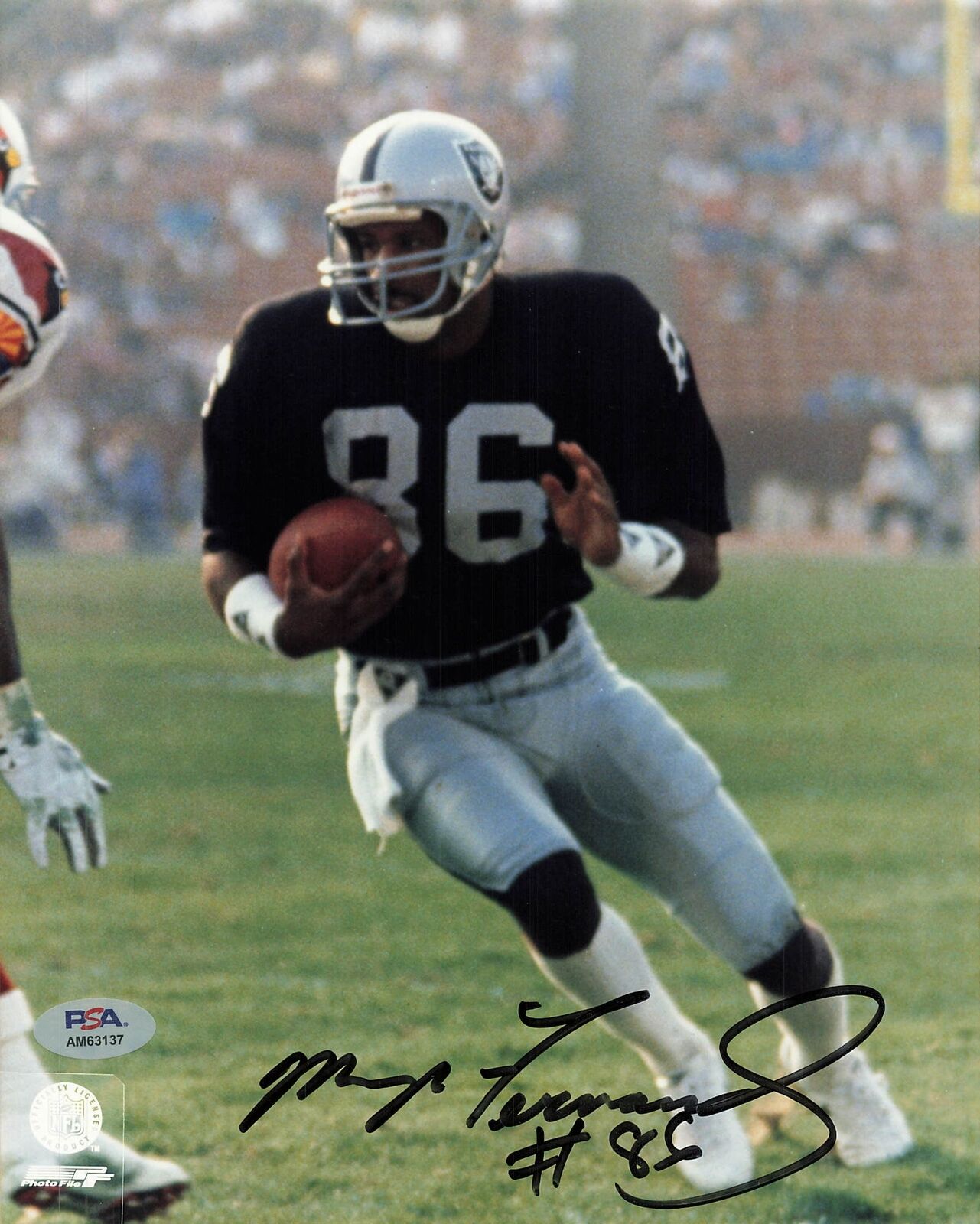 Mervyn Fernandez signed 8x10 photo PSA/DNA Raiders Autographed