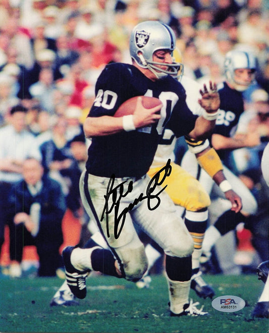 Pete Banaszak signed 8x10 photo PSA/DNA Raiders Autographed