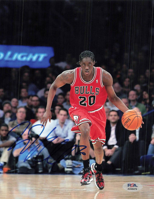 Tony Snell signed 8x10 photo PSA/DNA Chicago Bulls Autographed