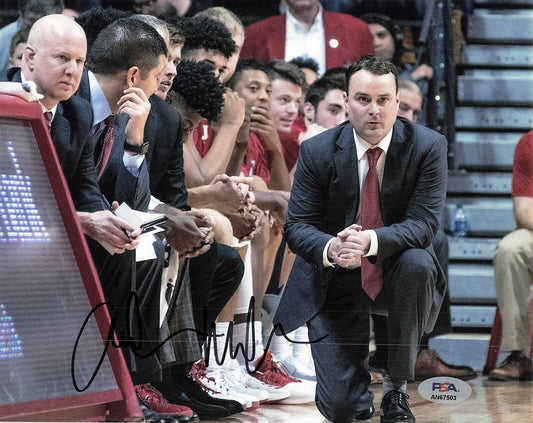 ARCHIE MILLER signed 8x10 photo PSA/DNA Indiana Hoosiers Autographed