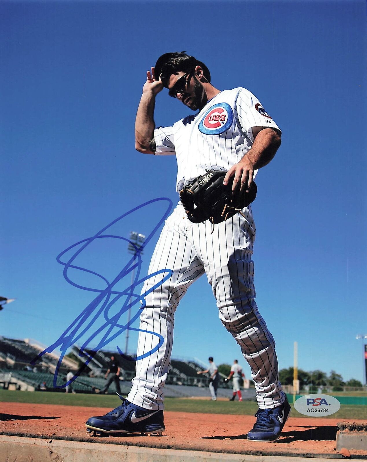 Matt Sczur signed 8x10 photo PSA/DNA Chicago Cubs Autographed