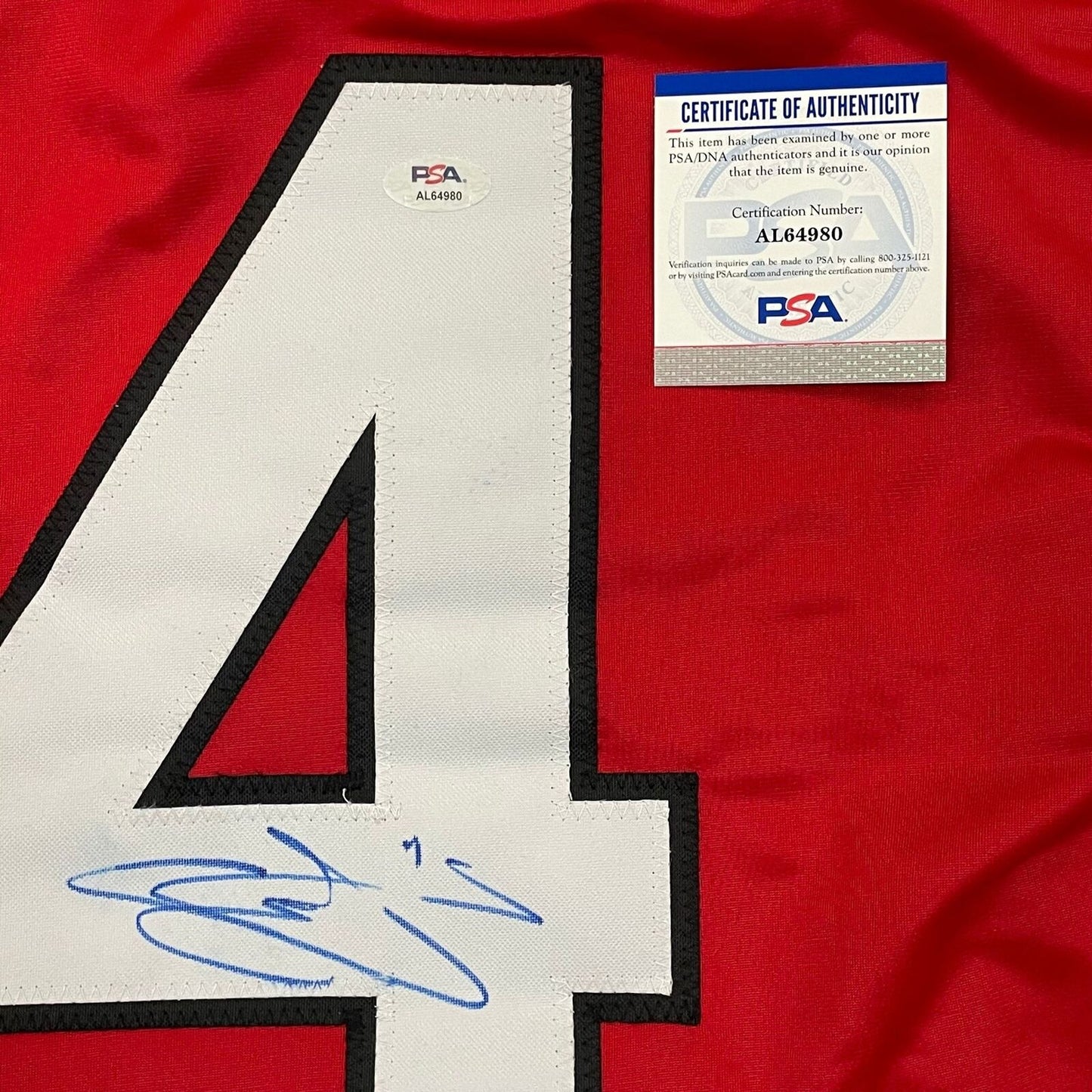 Seth Jones Signed Jersey PSA/DNA Chicago Blackhawks Autographed