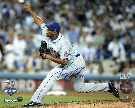 Jeurys Familia signed 8x10 photo Fanatics New York Mets Autographed