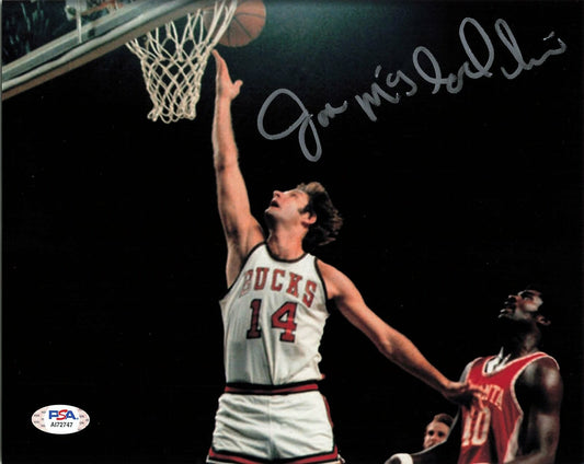 Jon McGlocklin signed 8x10 photo PSA/DNA Milwaukee Bucks Autographed