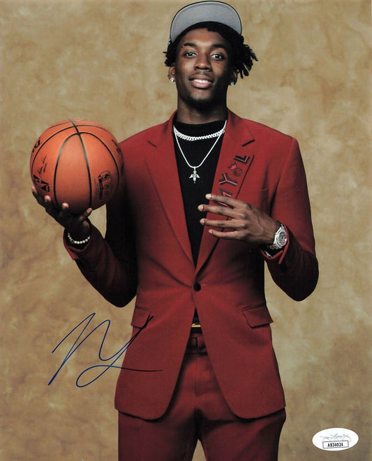 Nassir Little signed 8x10 photo JSA Portland Trailblazers Autographed