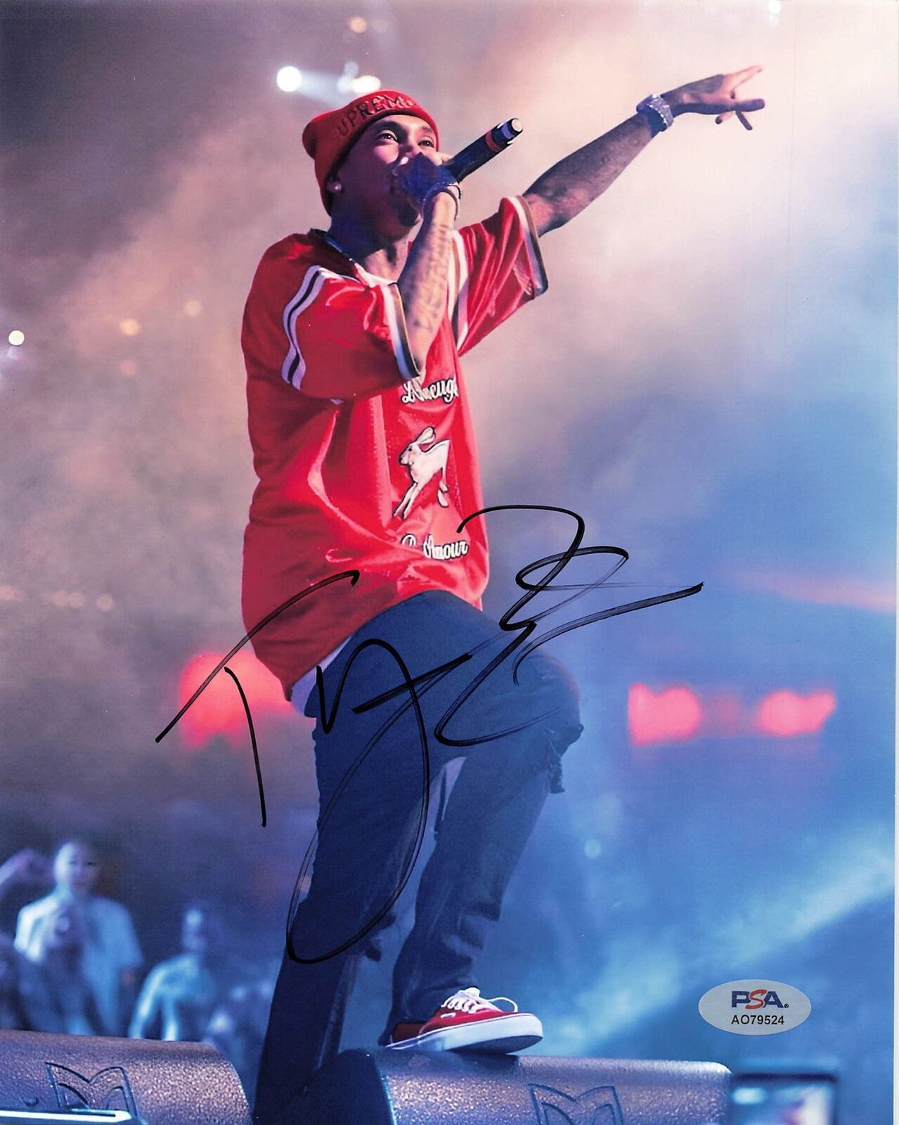 Tyga signed 8x10 photo PSA/DNA Autographed Rapper