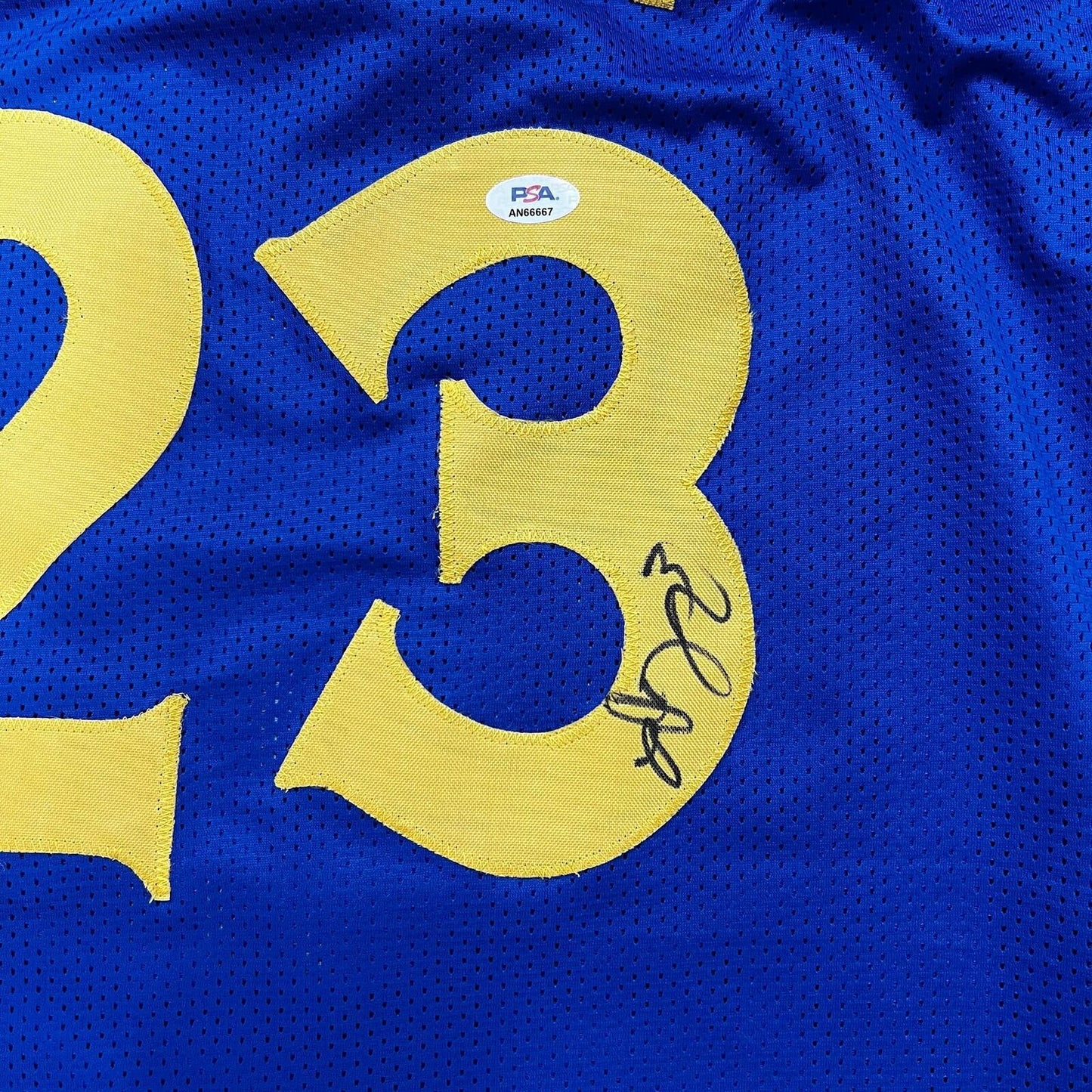 Draymond Green signed jersey PSA/DNA Golden State Warriors Autographed