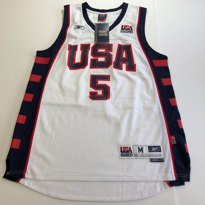 Stephon Marbury signed jersey BAS Beckett New York Knicks Autographed Team USA