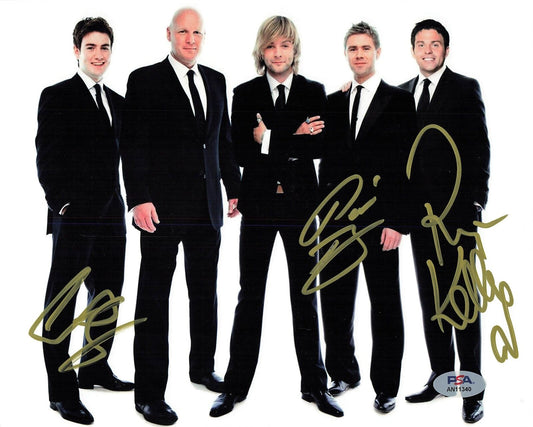 Celtic Thunder signed 8x10 photo PSA/DNA Autographed