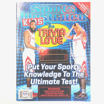 Jeremy Lin Signed Sports Illustrated Magazine PSA/DNA Houston Rockets Autographe
