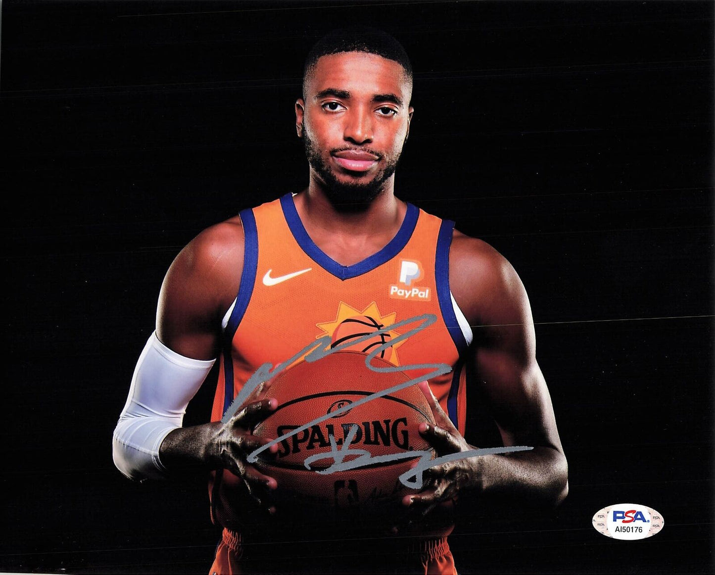 Mikal Bridges signed 8x10 photo PSA/DNA Phoenix Suns Autographed