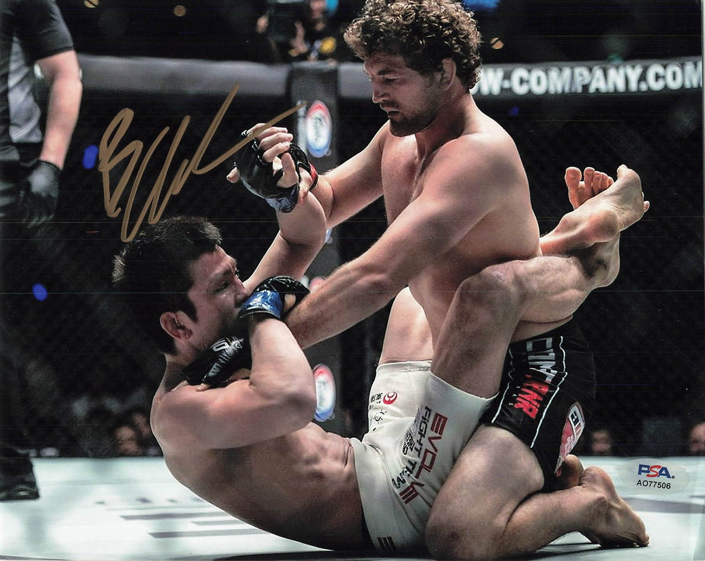 Ben Askren Signed 8x10 Photo PSA Wrestling