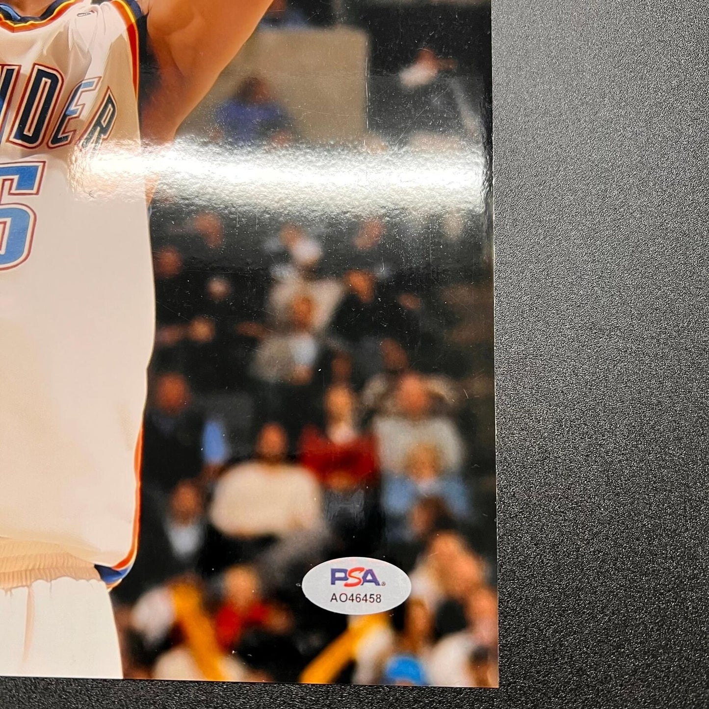 Kevin Durant signed 11x14 Photo PSA/DNA Oklahoma City Thunder Autographed