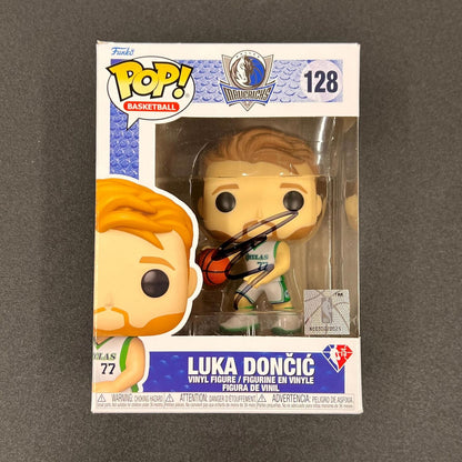 Luka Doncic signed Funko Pop! PSA/DNA Dallas Mavericks Autographed