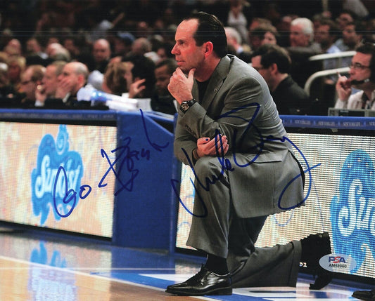 MIKE BREY Signed 8x10 PSA/DNA Autographed Notre Dame