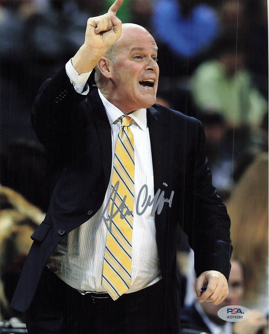 Steve Clifford signed 8x10 Photo PSA/DNA Hornets Autographed