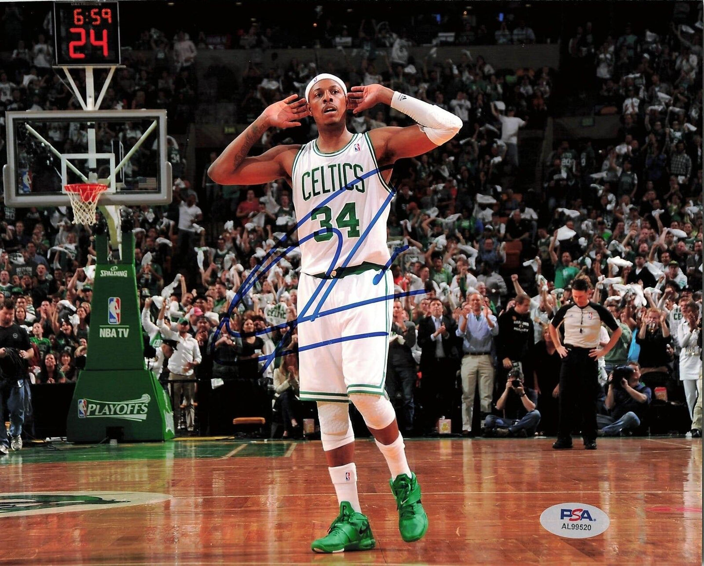 Paul Pierce signed 8x10 photo PSA/DNA Boston Celtics Autographed