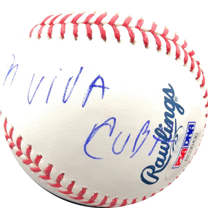 Lazaro Armenteros signed baseball PSA/DNA Oakland A's autographed Athletics