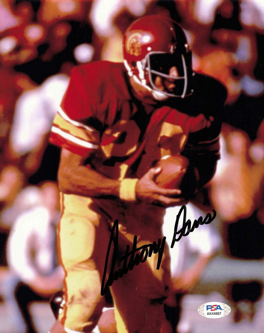 ANTHONY DAVIS signed 8x10 photo PSA/DNA USC Trojans Autographed