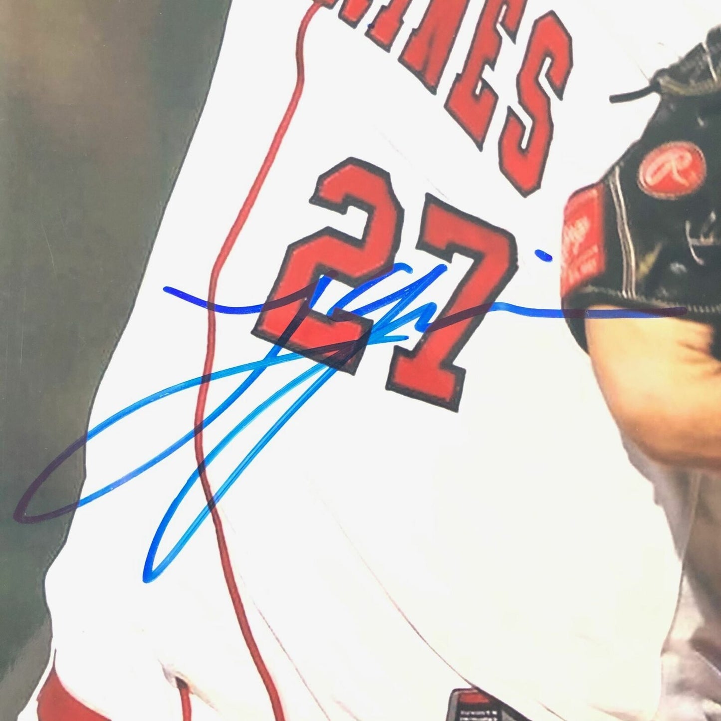 Lucas Giolito signed 11x14 Photo PSA/DNA Wolverines autographed