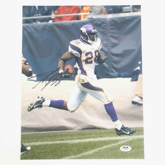 Adrian Peterson signed 11x14 photo PSA/DNA Minnesota Vikings Autographed