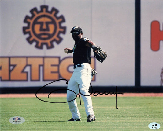 GREG VAUGHN Signed 8x10 Photo PSA/DNA White Sox Autographed