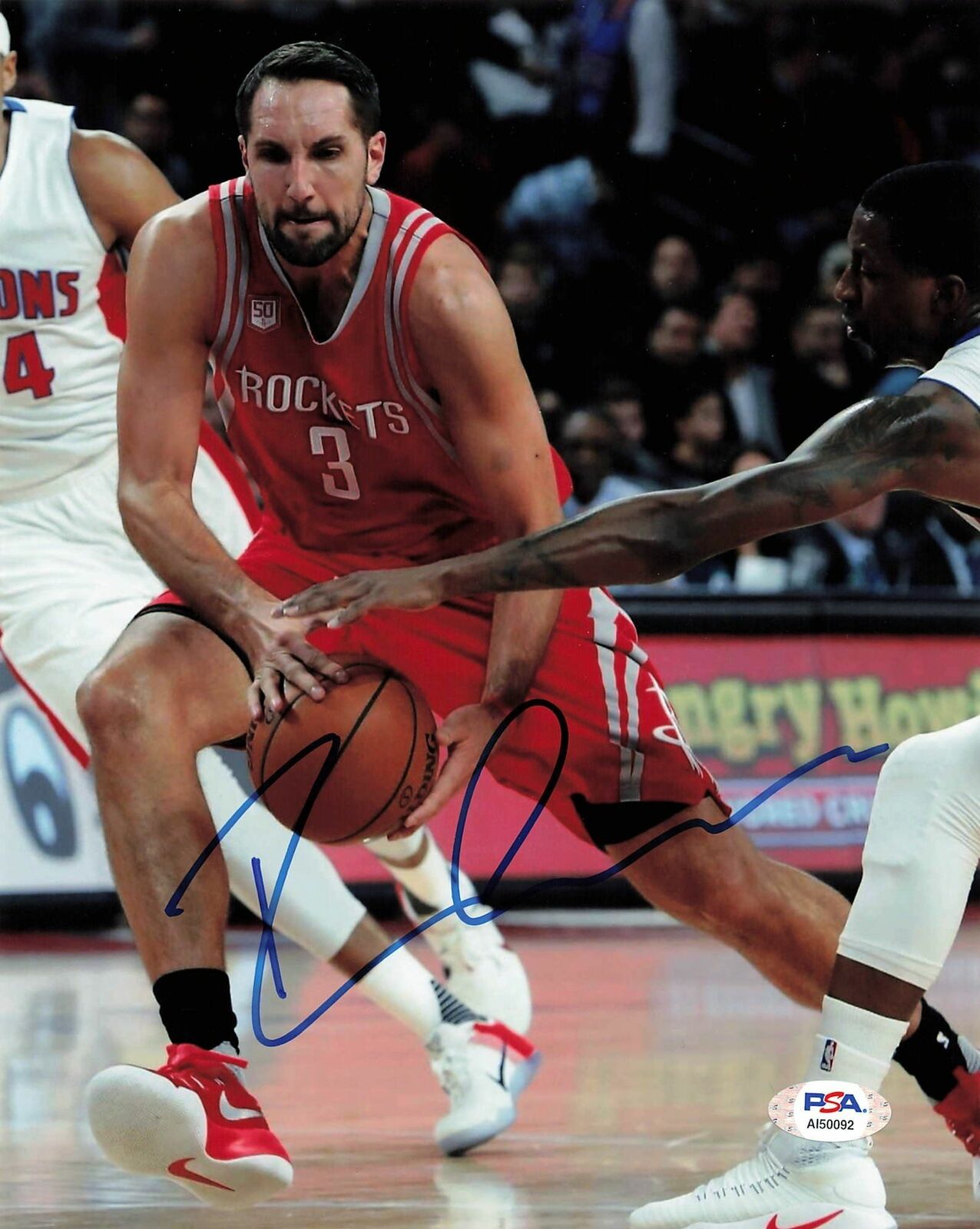 Ryan Anderson signed 8x10 Photo PSA/DNA Houston Rockets Autographed