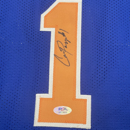 Cameron Payne Signed Jersey PSA New York Knicks Autographed