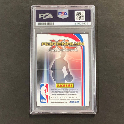 2009 Adrenalyn XL Anthony Parker Signed Card AUTO 10 PSA Slabbed Raptors