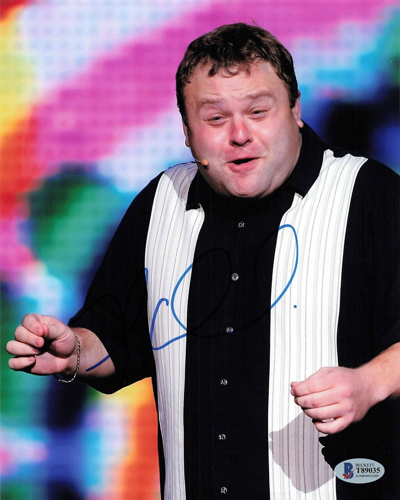 Frank Caliendo signed 8x10 photo BAS Beckett Autographed