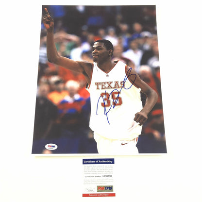 Kevin Durant Signed 11x14 Photo PSA/DNA Texas Longhorns Autographed