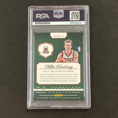 2012-13 Panini Elite #141 Mike Dunleavy Signed Card PSA/DNA Slabbed Bucks