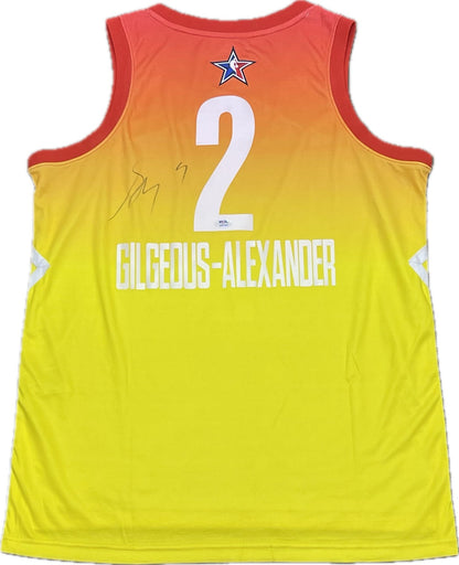 Shai Gilgeous-Alexander Signed  All-Star Jersey PSA Autographed