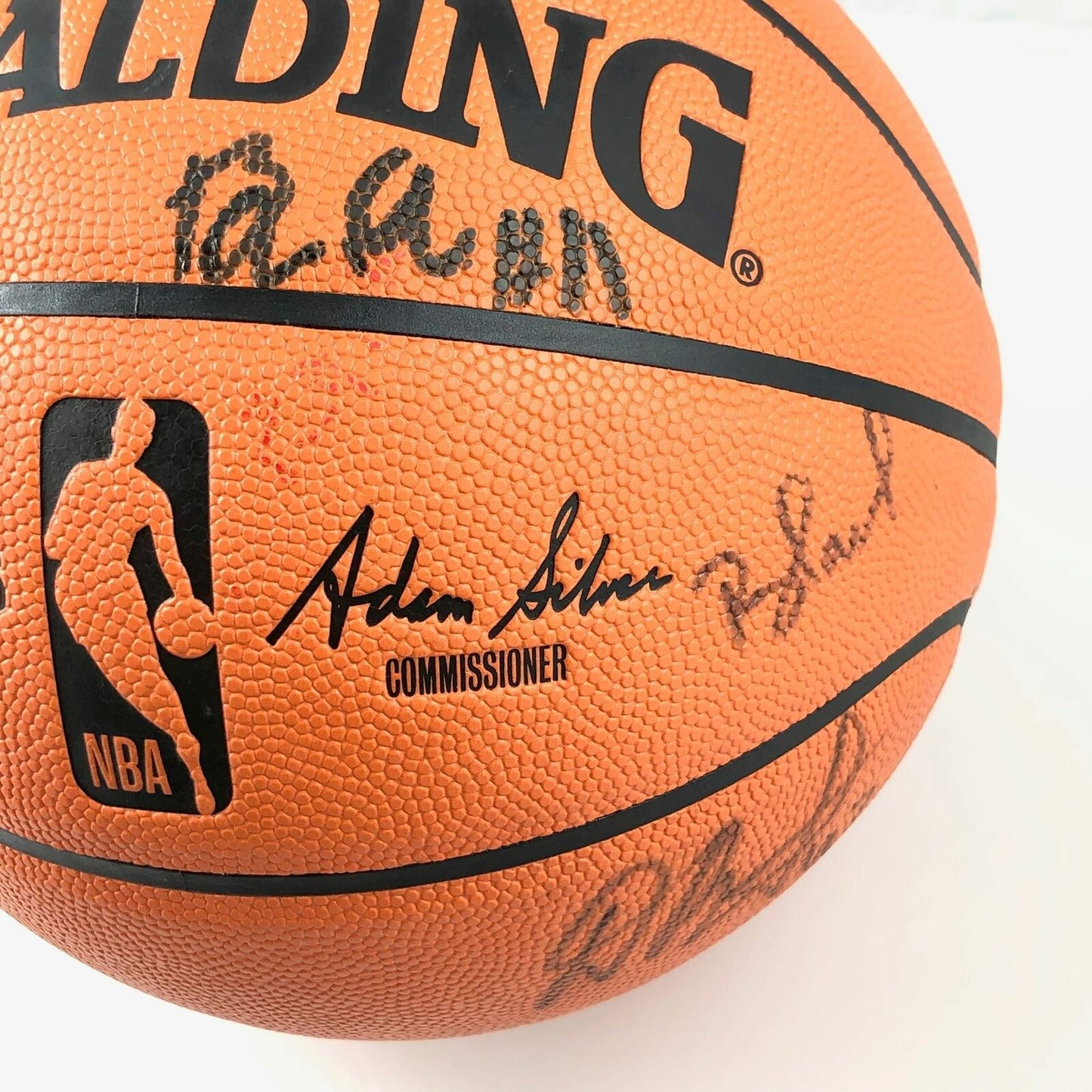 2017-18 Spurs Team Signed Basketball PSA/DNA Autographed Ball LOA